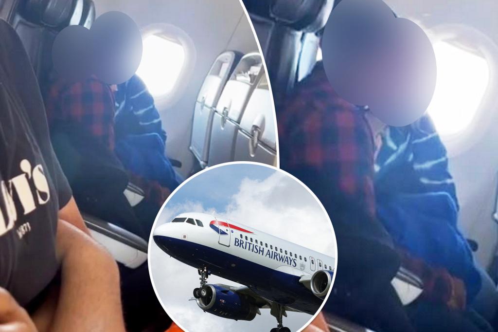 Disgusted travelers film couple amid ‘sex act’ on British Airways flight — in full view of child passengers